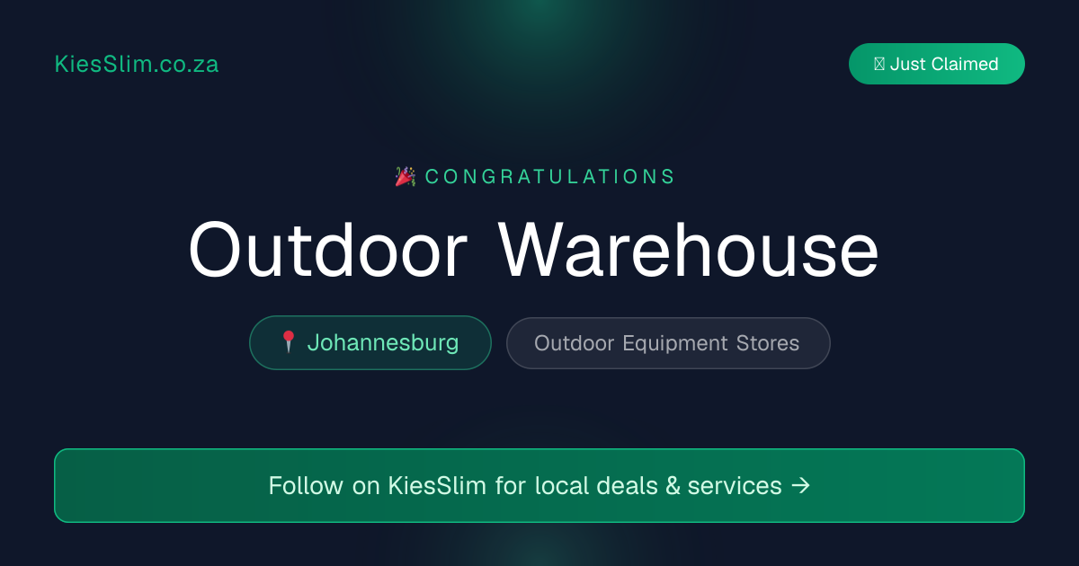 Outdoor Warehouse