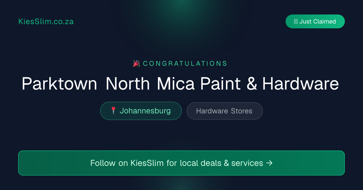 Parktown North Mica Paint & Hardware
