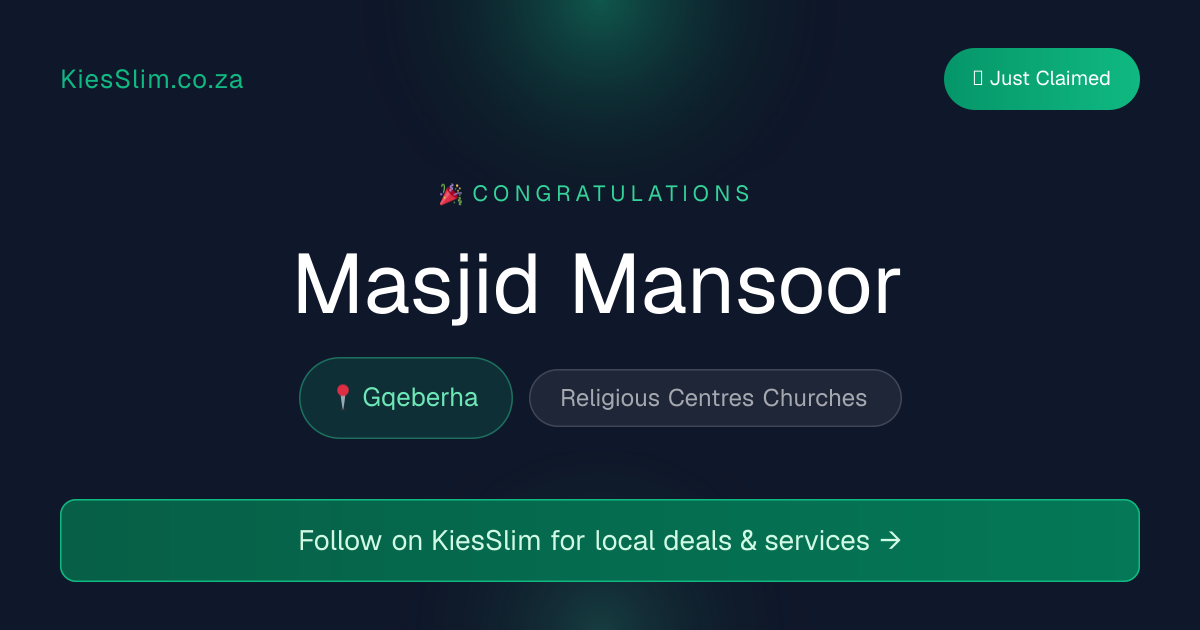 Masjid Mansoor
