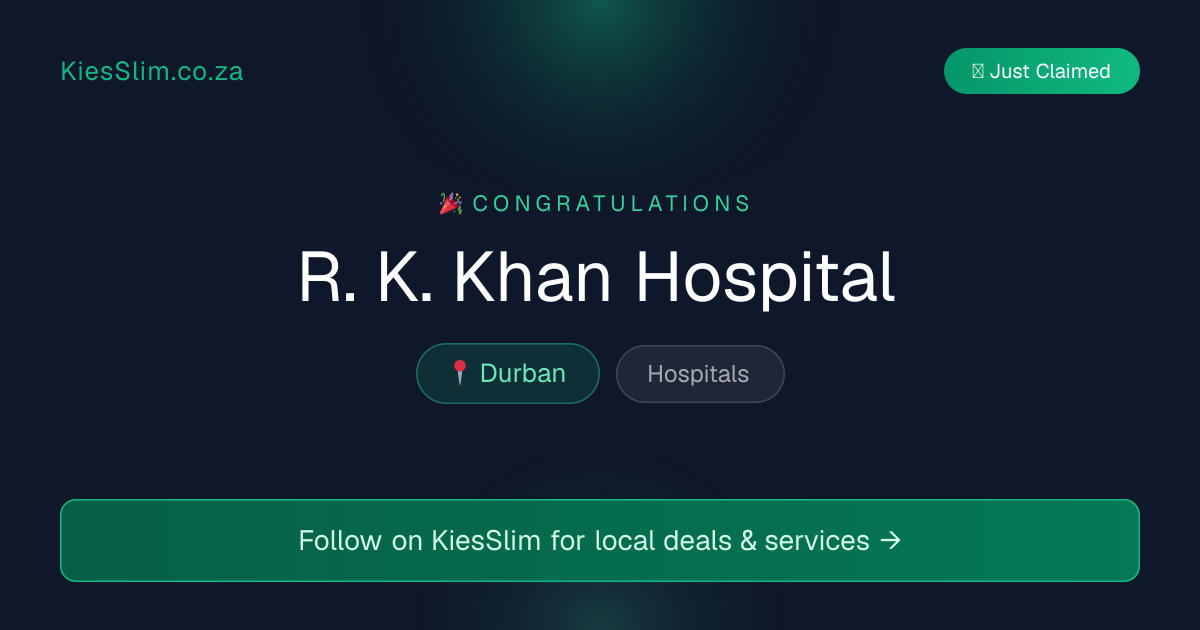 R. K. Khan Hospital