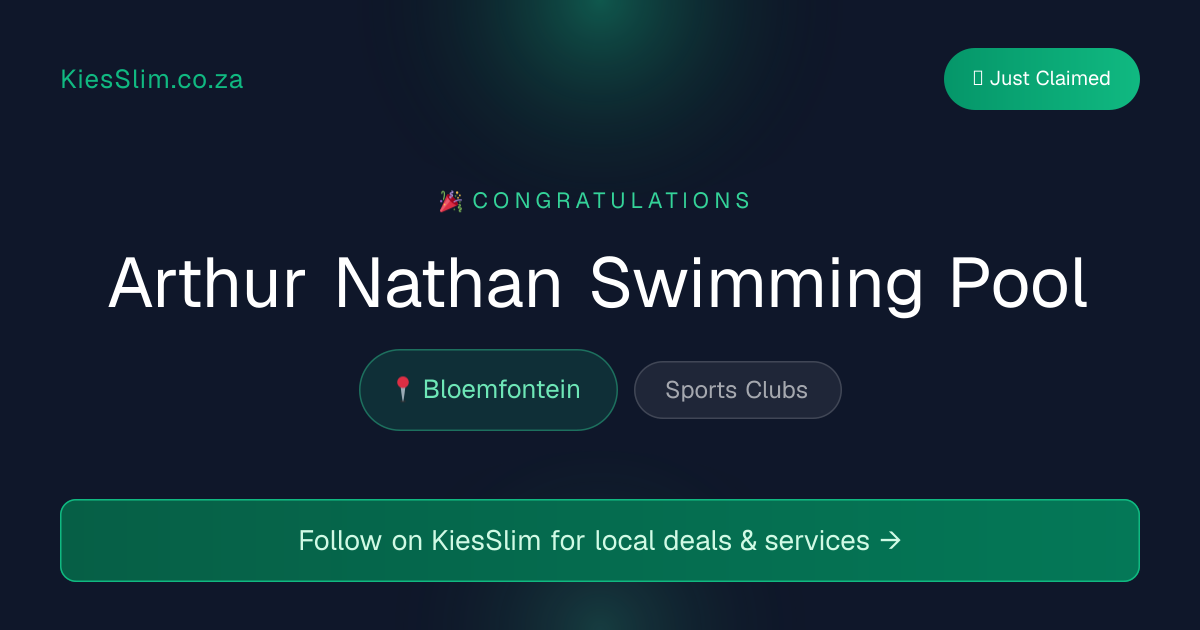 Arthur Nathan Swimming Pool
