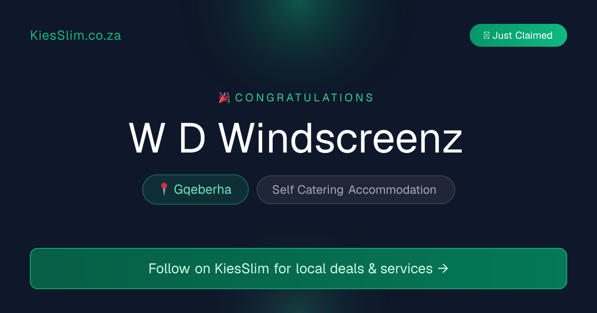 W D Windscreenz