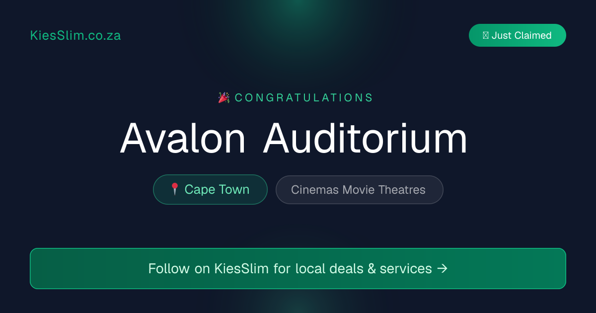 Avalon Auditorium