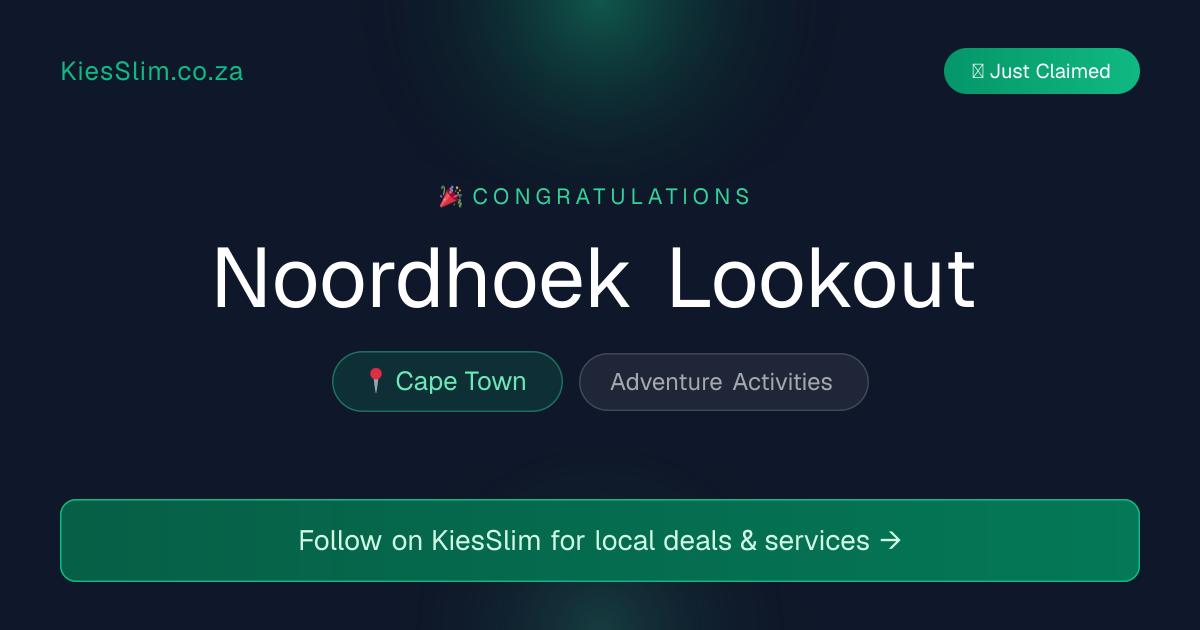 Noordhoek Lookout
