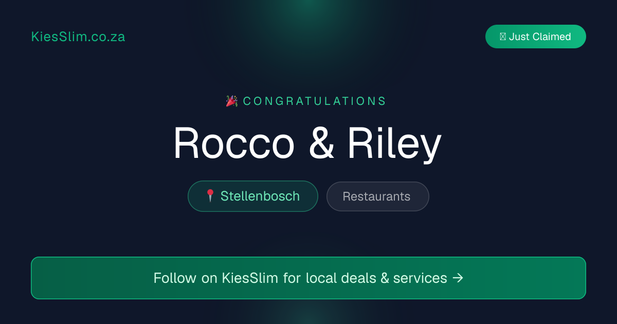 Rocco & Riley