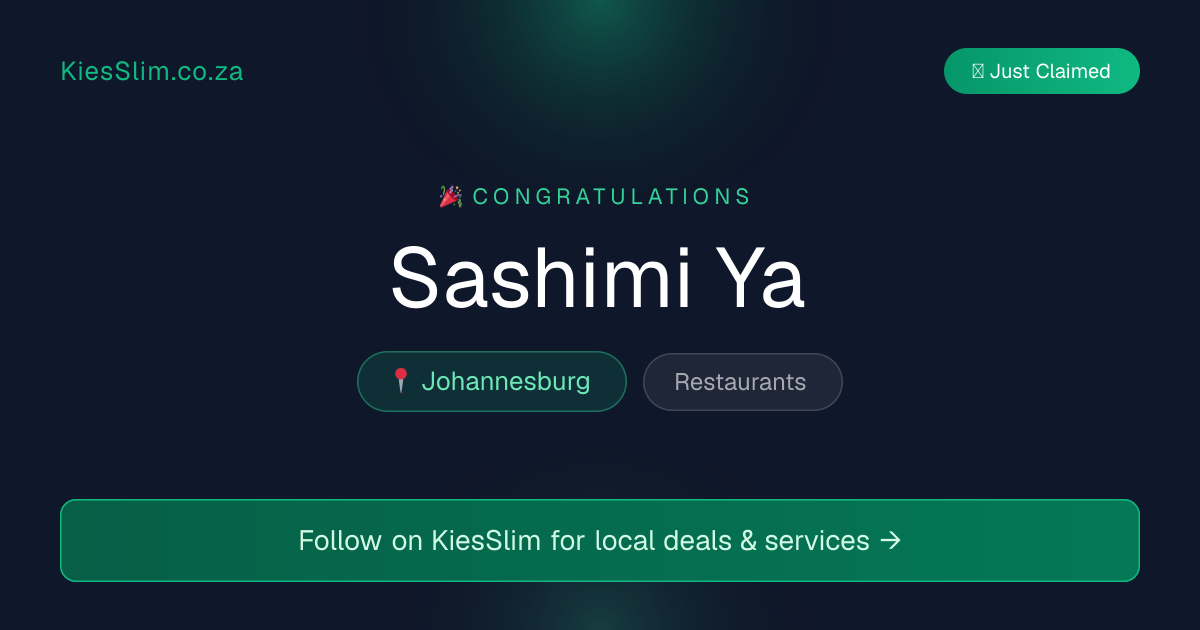 Sashimi Ya