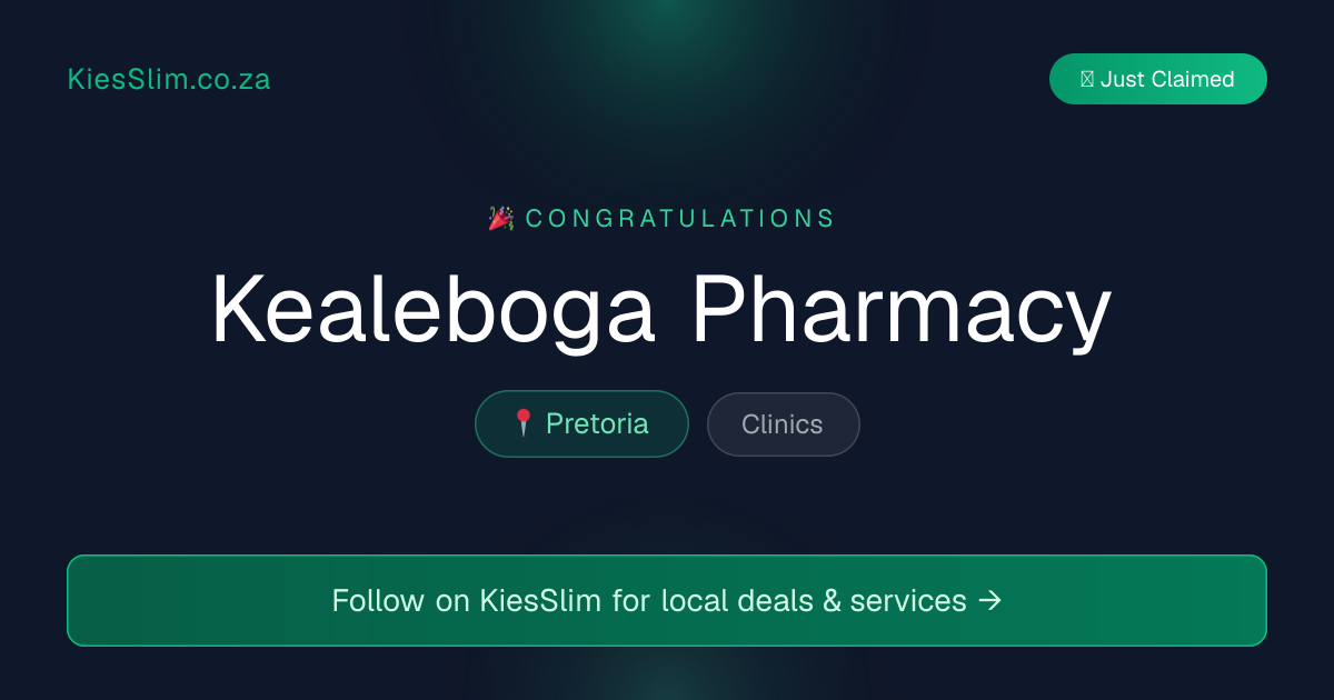 Kealeboga Pharmacy