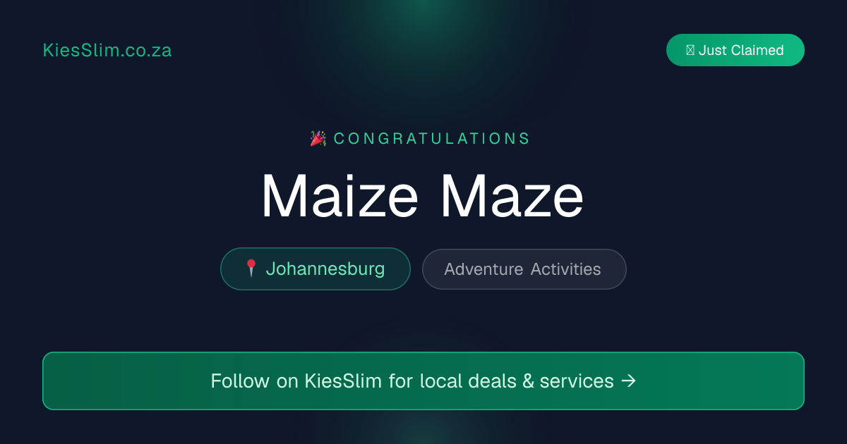 Maize Maze