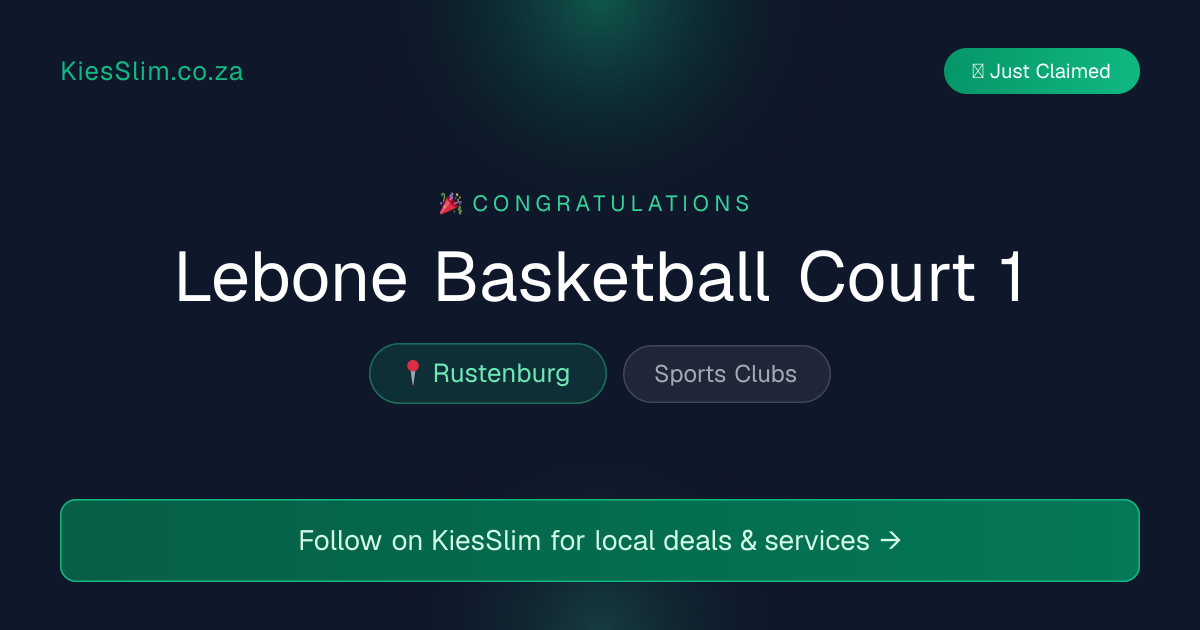 Lebone Basketball Court 1