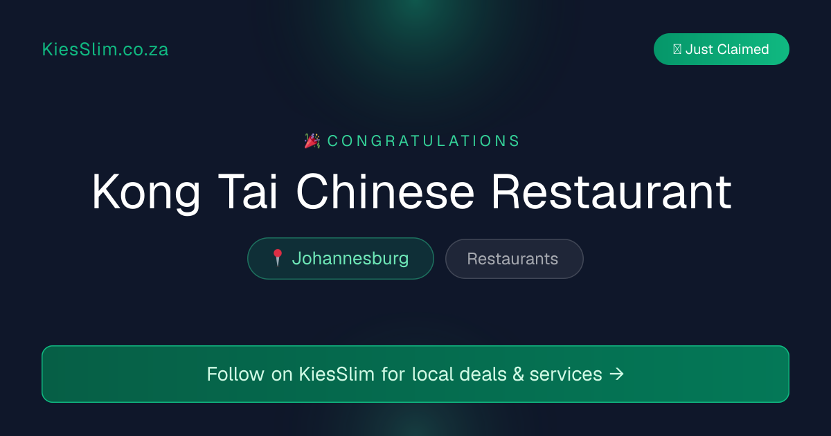Kong Tai Chinese Restaurant