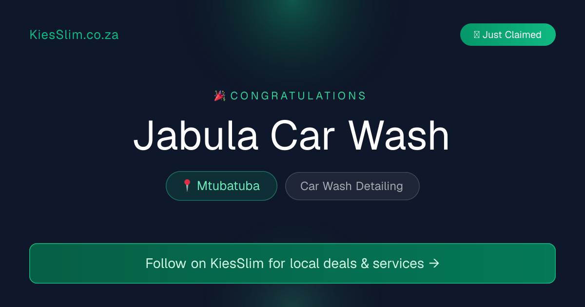 Jabula Car Wash