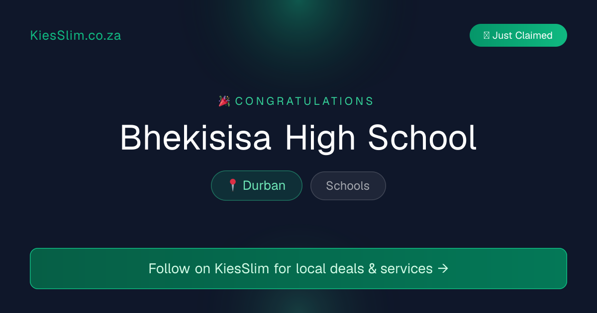 Bhekisisa High School