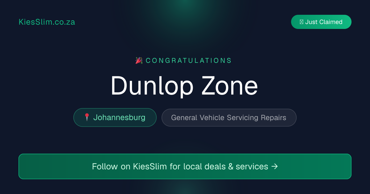 Dunlop Zone
