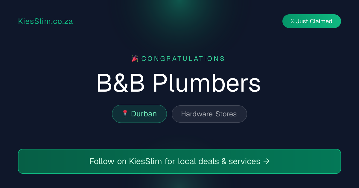 B&B Plumbers