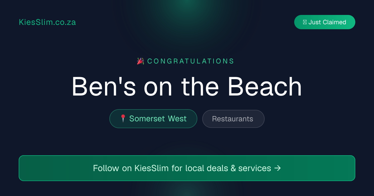 Ben's on the Beach