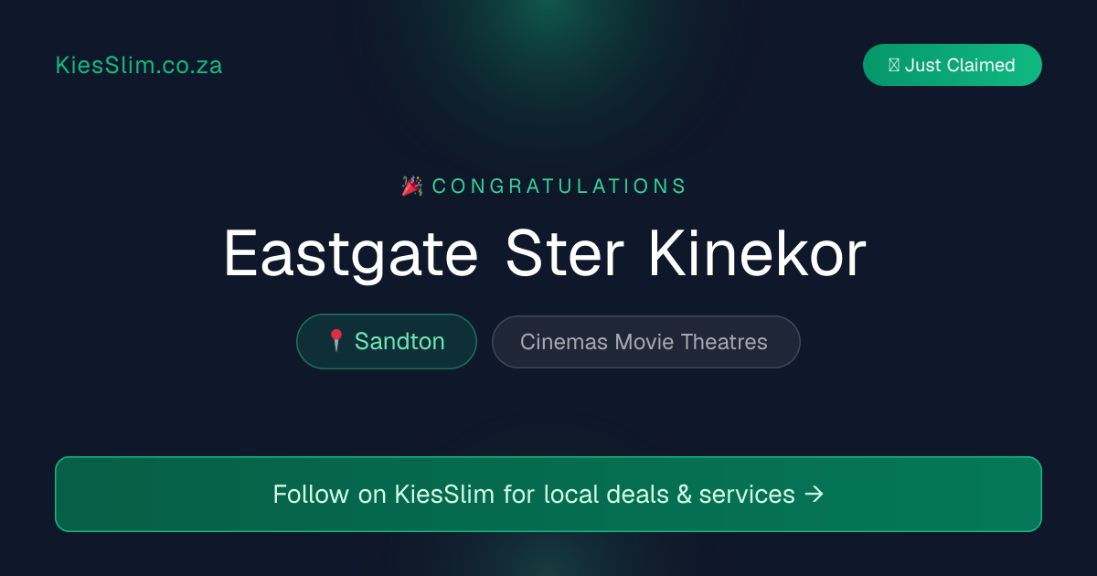 Eastgate Ster Kinekor