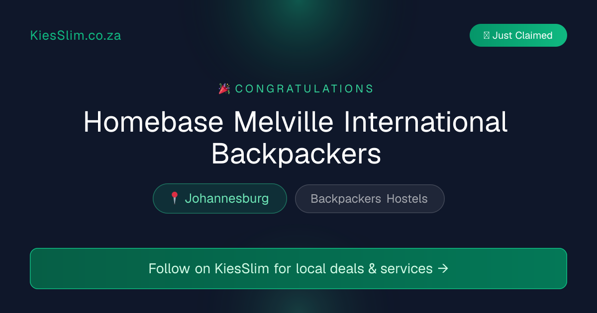 Homebase Melville International Backpackers