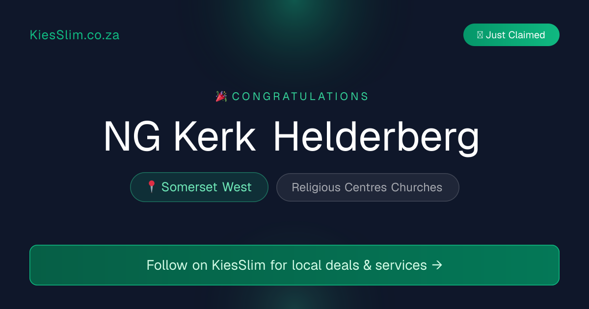 NG Kerk Helderberg