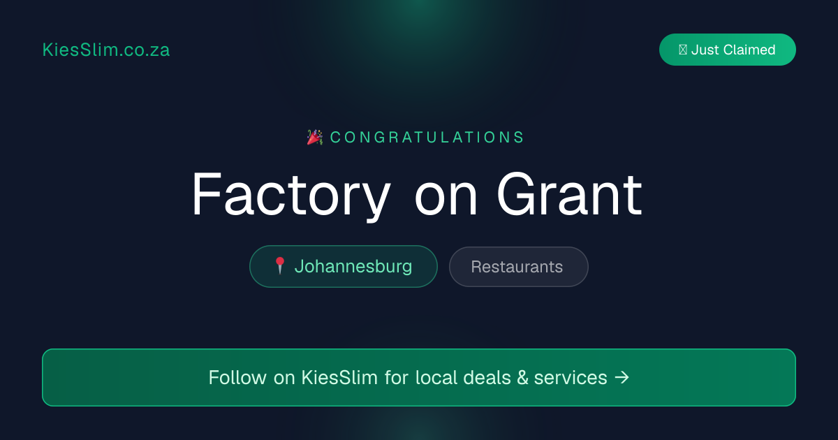 Factory on Grant