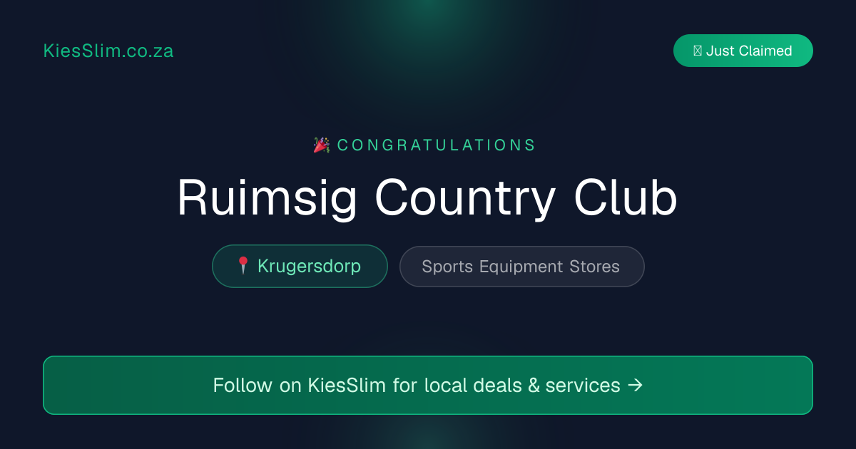 Ruimsig Country Club