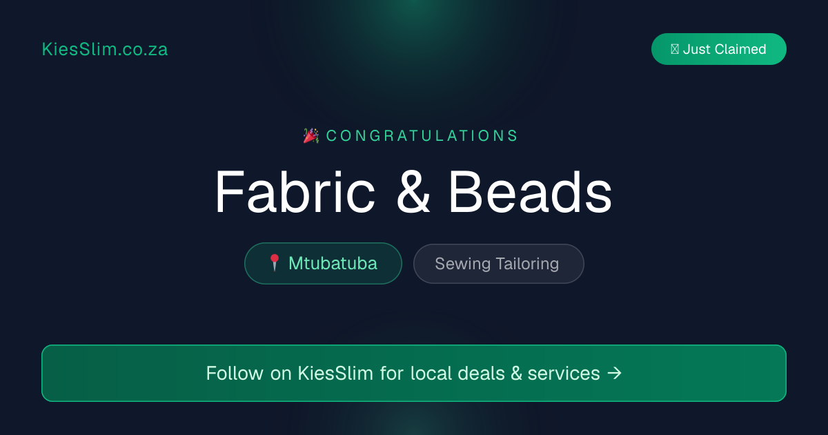 Fabric & Beads