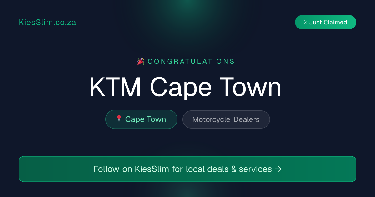 KTM Cape Town