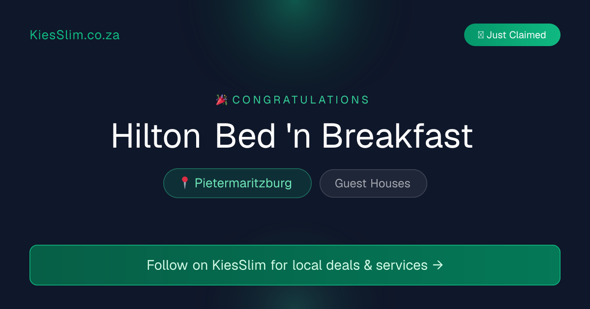 Hilton Bed 'n Breakfast