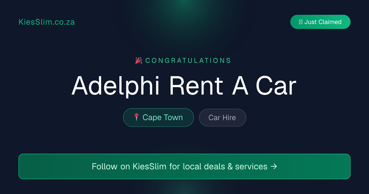 Adelphi Rent A Car