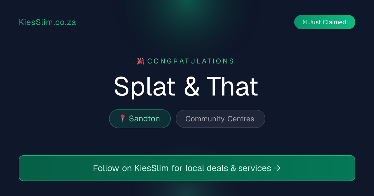 Splat & That