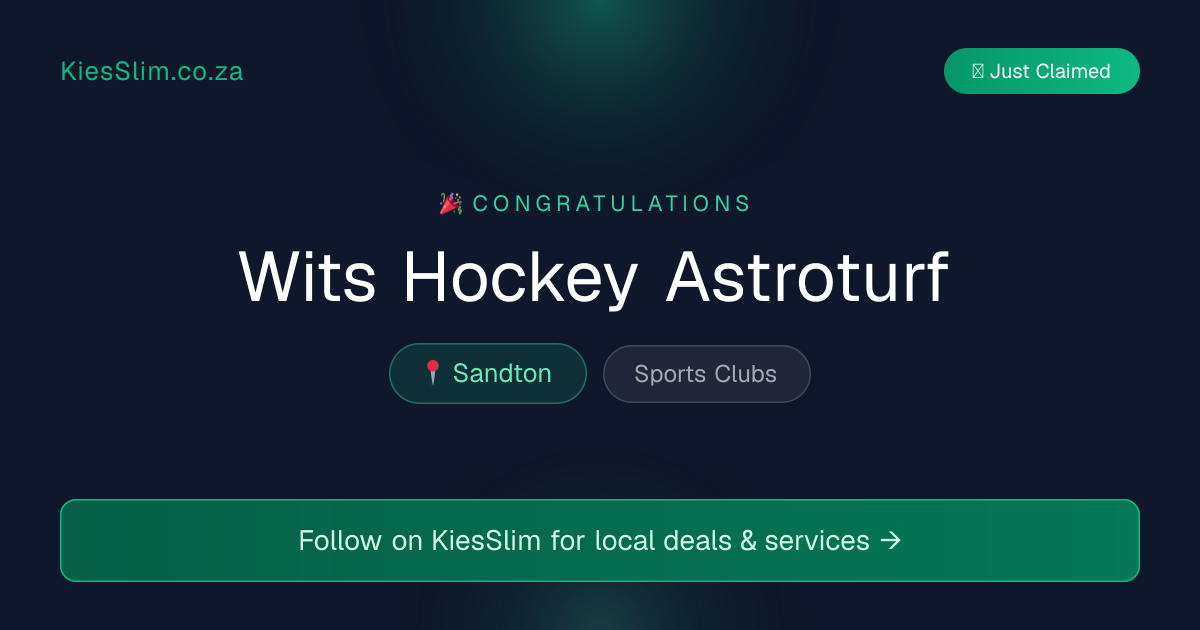 Wits Hockey Astroturf