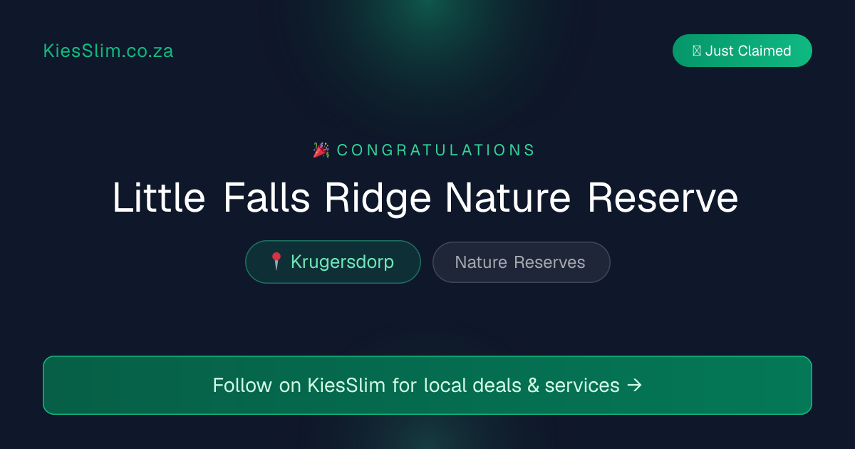 Little Falls Ridge Nature Reserve