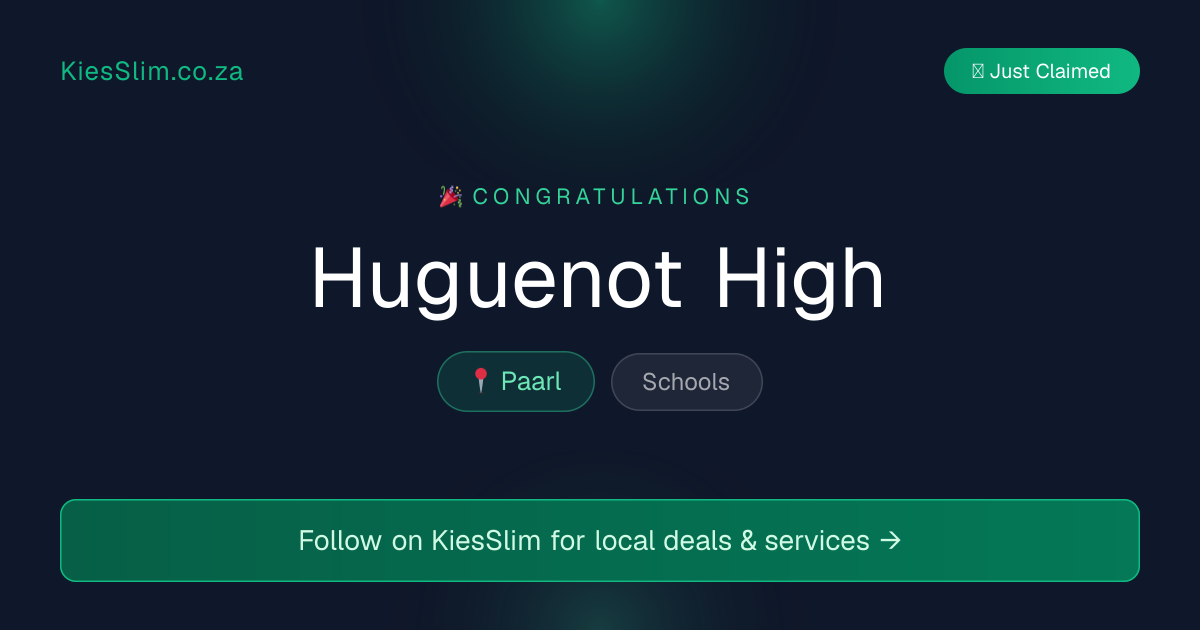 Huguenot High