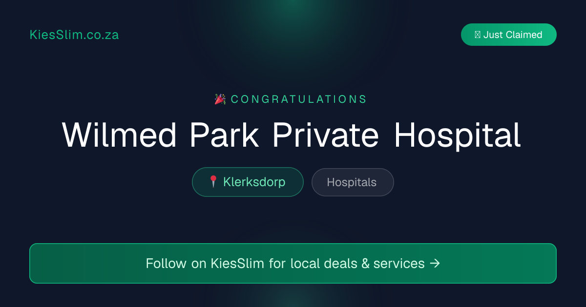 Wilmed Park Private Hospital