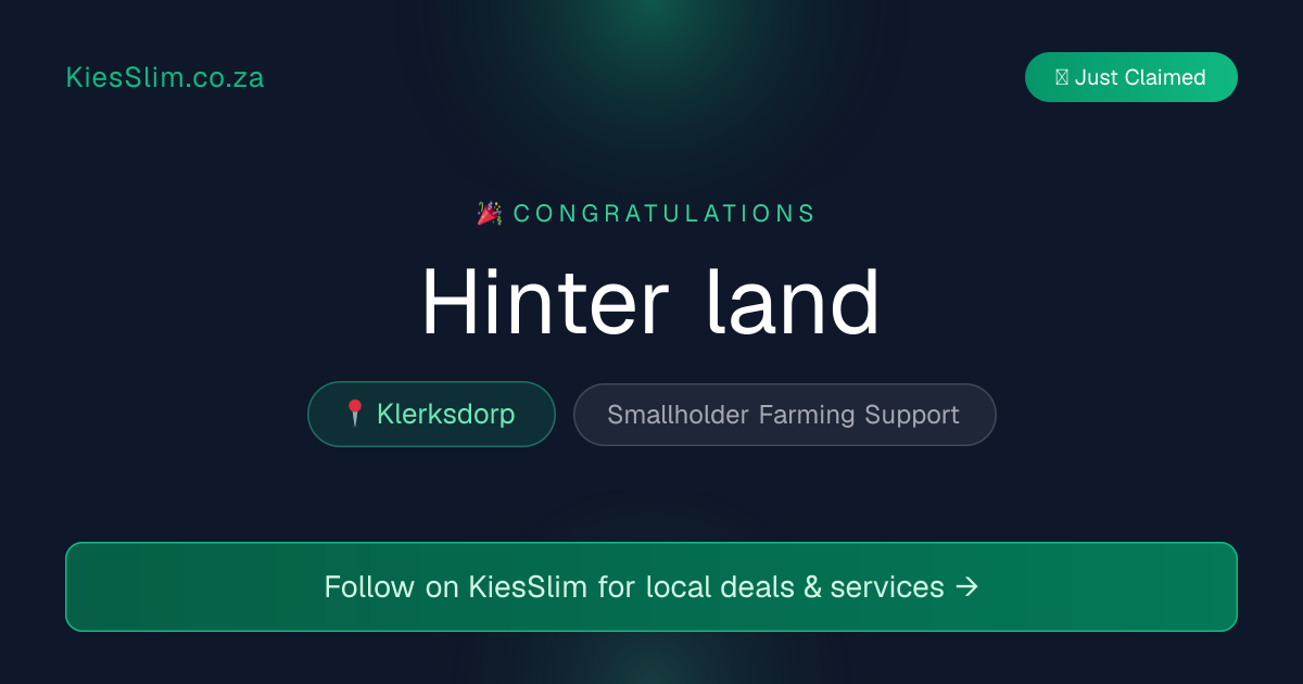 Hinter land