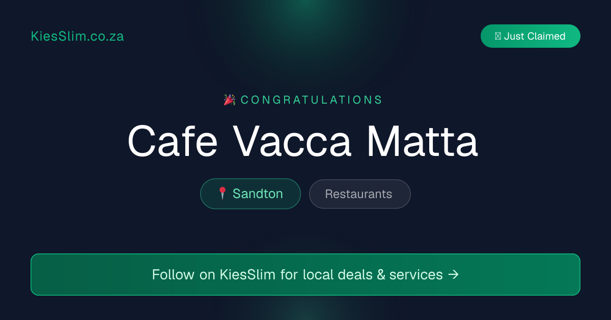 Cafe Vacca Matta