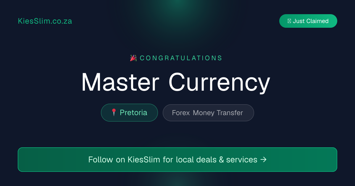 Master Currency