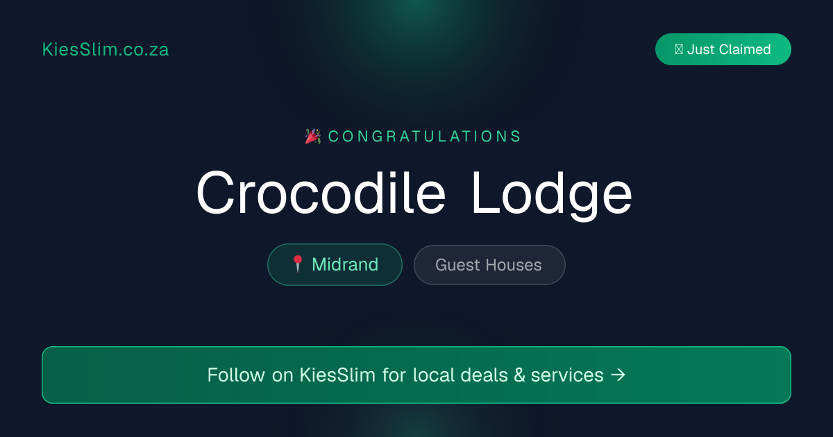 Crocodile Lodge
