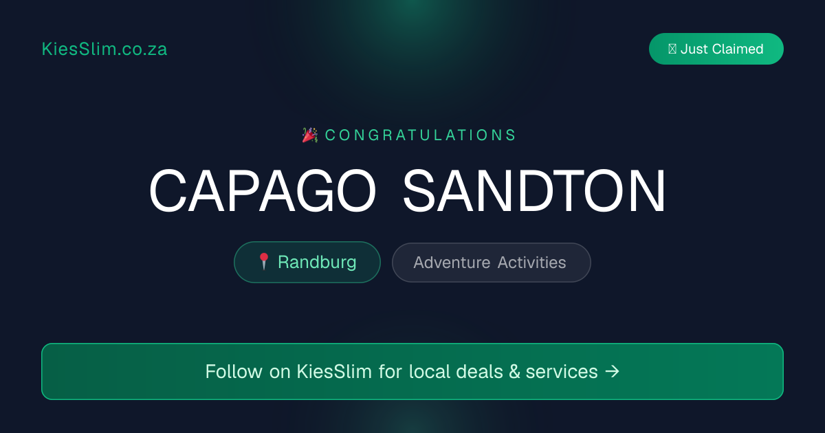 CAPAGO SANDTON
