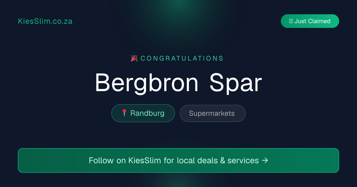 Bergbron Spar