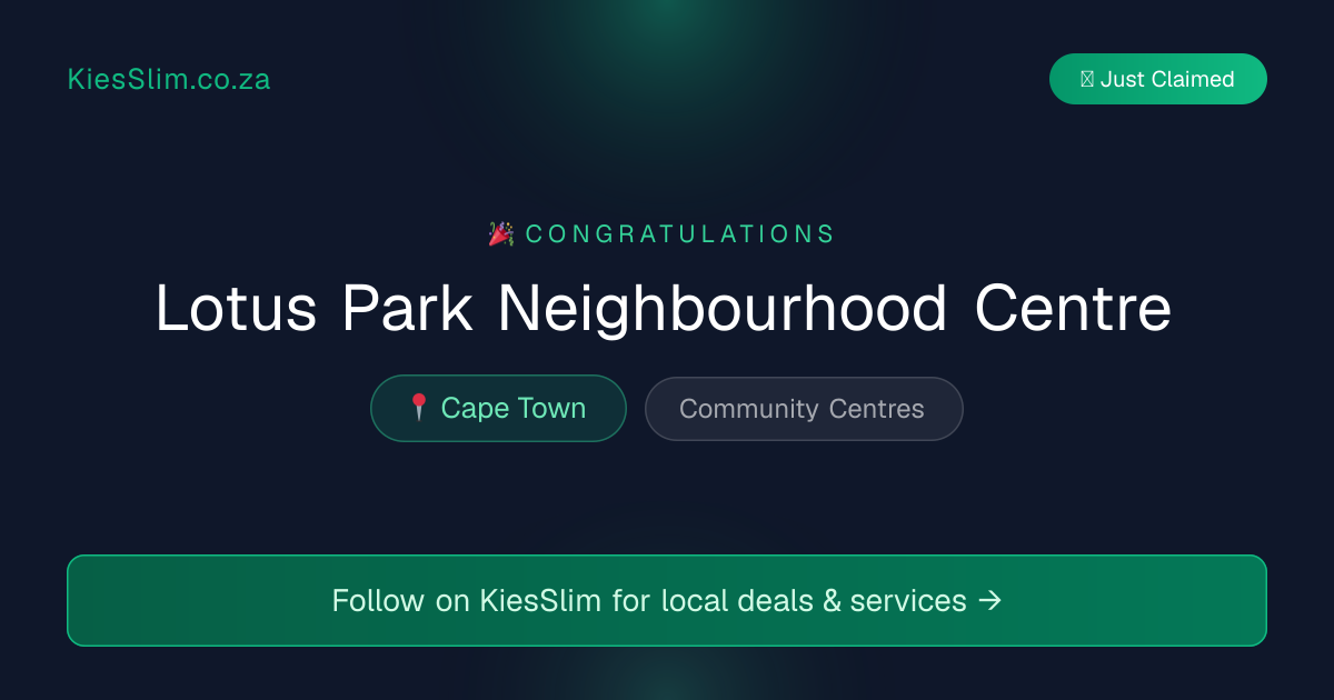 Lotus Park Neighbourhood Centre