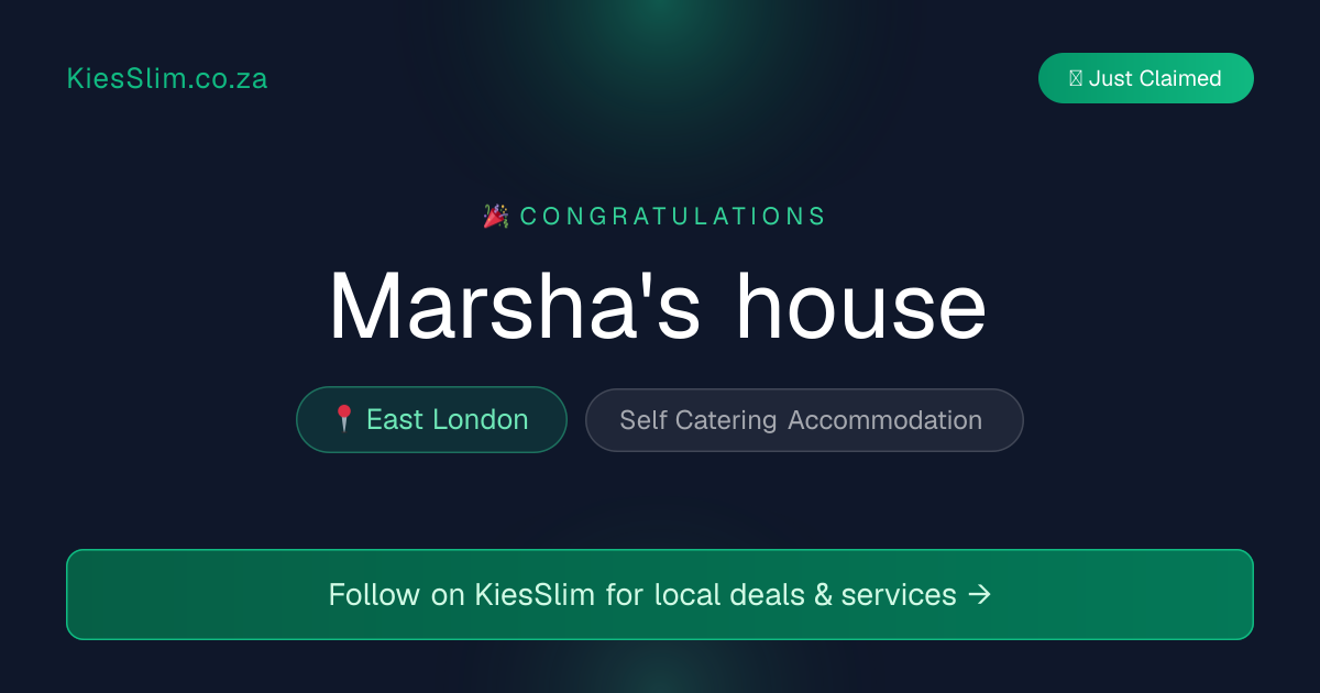Marsha's house