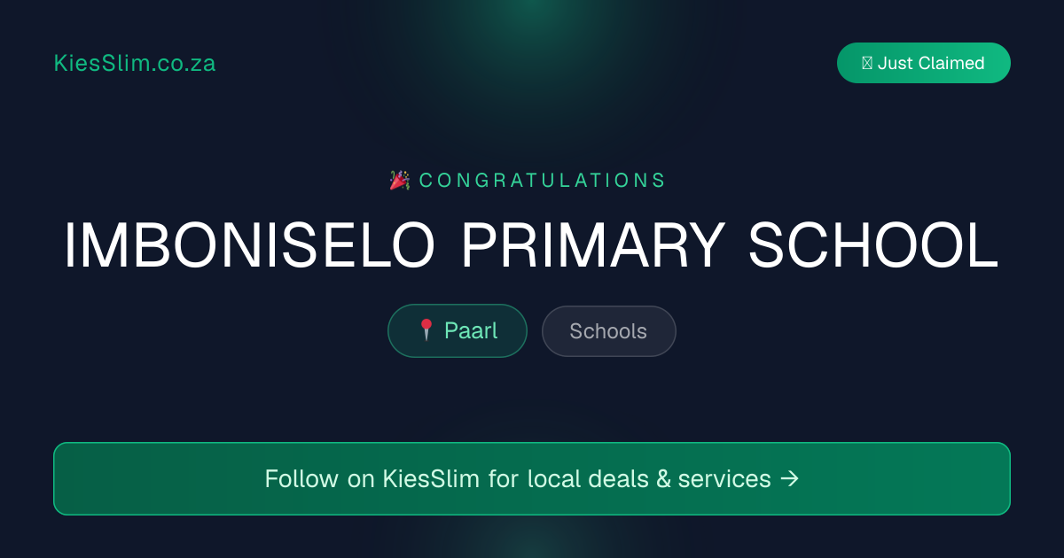 IMBONISELO PRIMARY SCHOOL