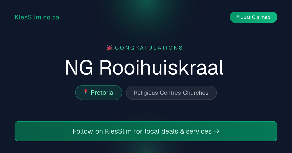 NG Rooihuiskraal