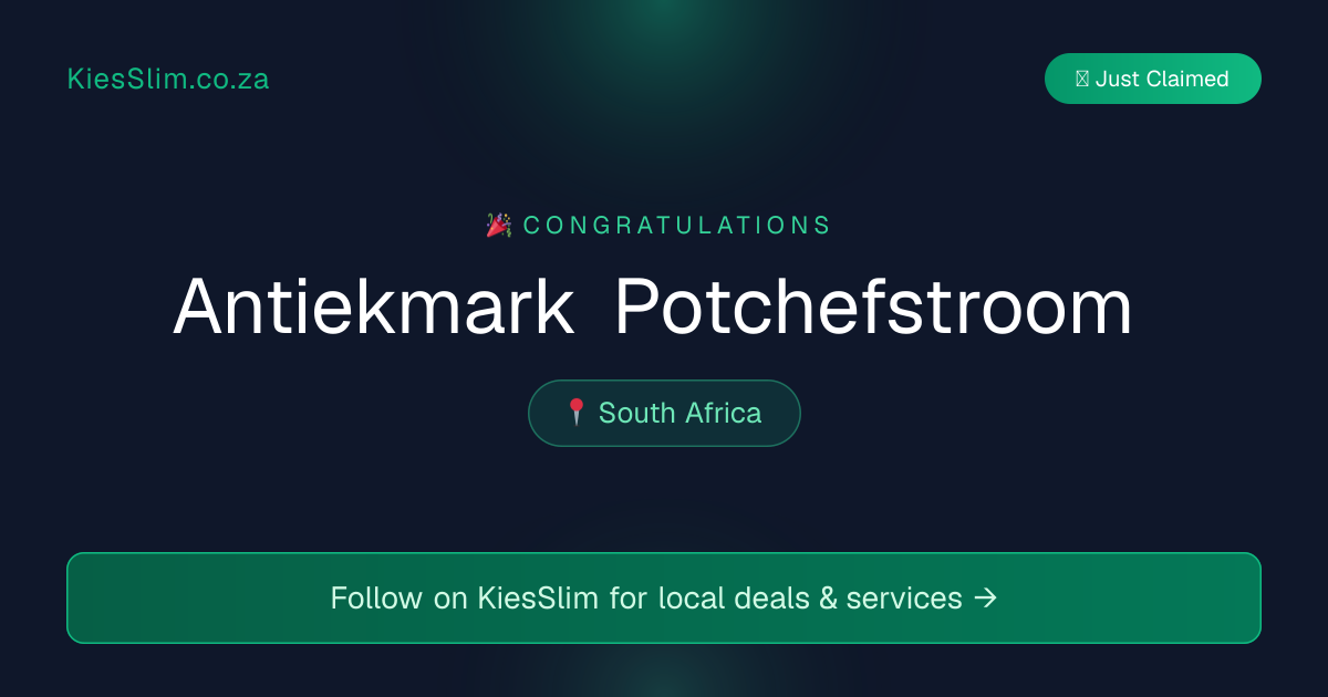Antiekmark Potchefstroom