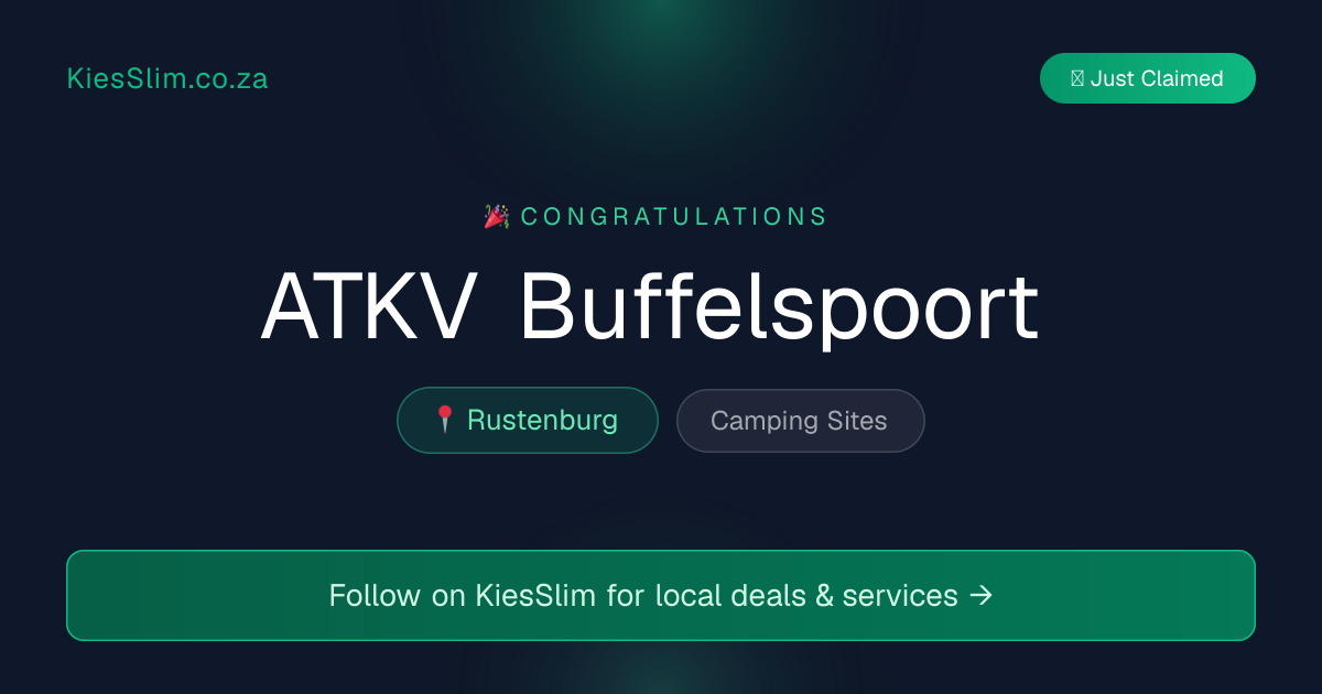 ATKV Buffelspoort 