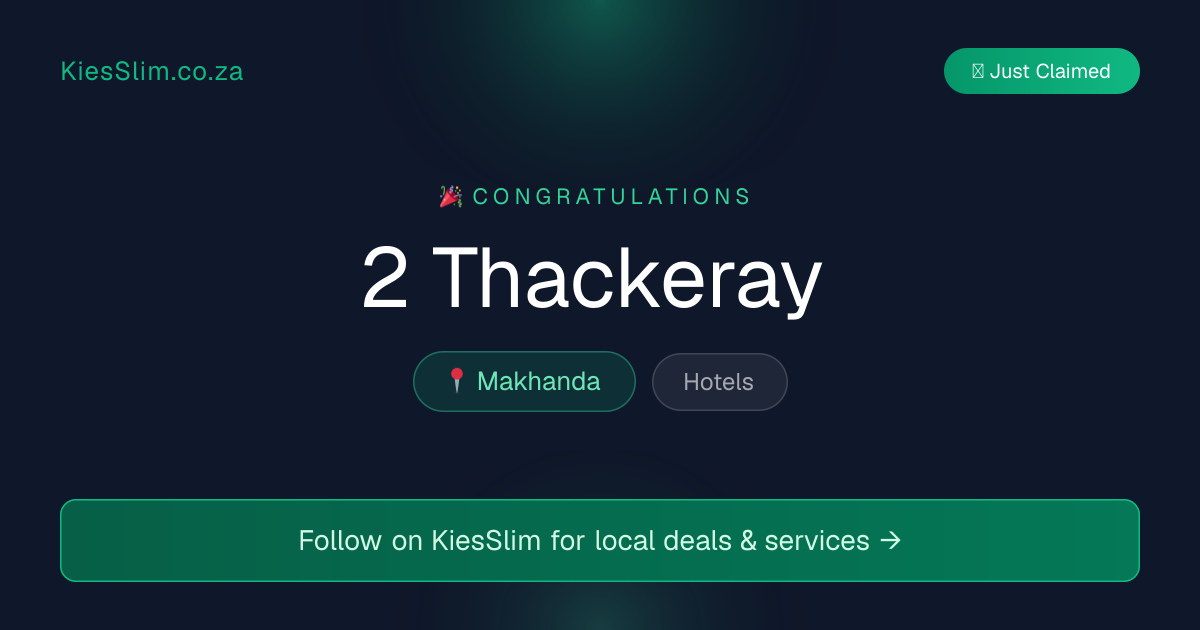 2 Thackeray