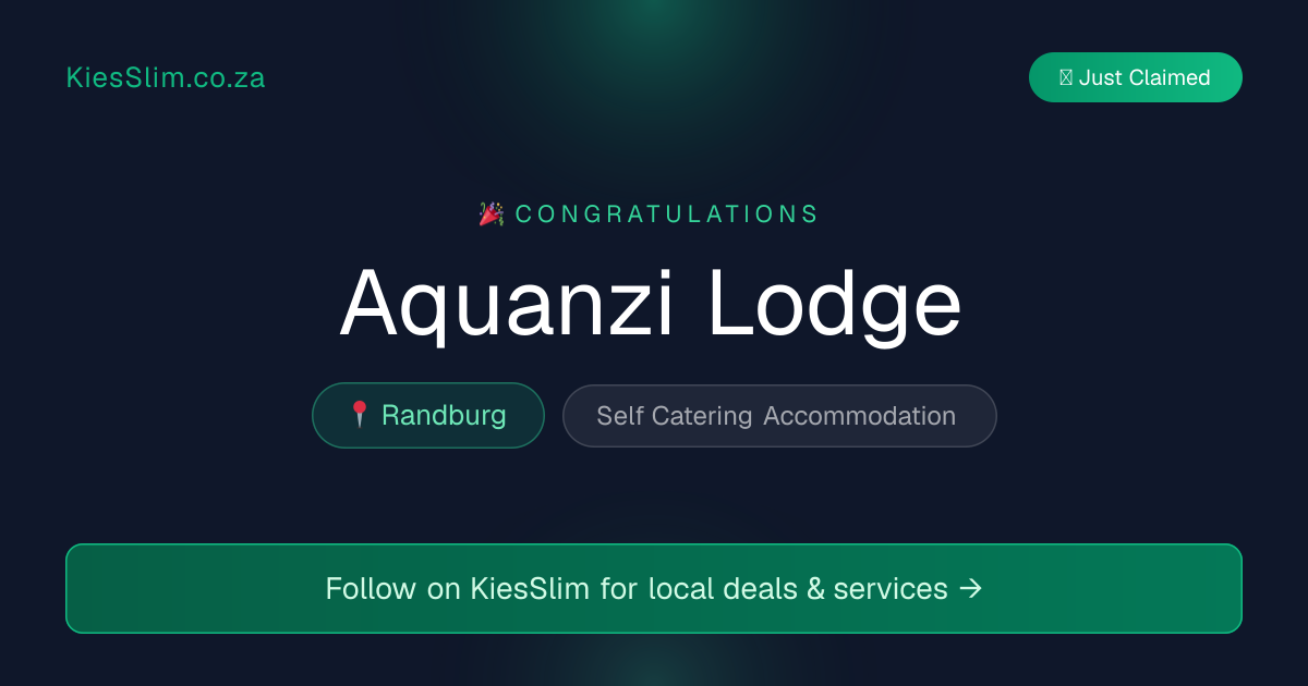 Aquanzi Lodge