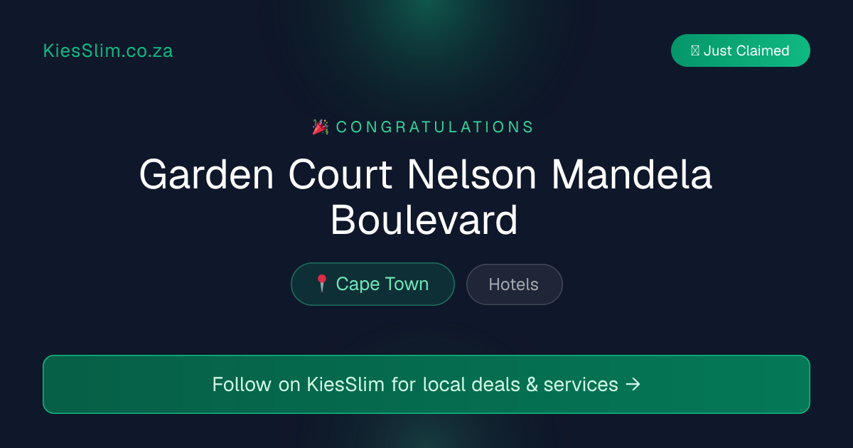Garden Court Nelson Mandela Boulevard