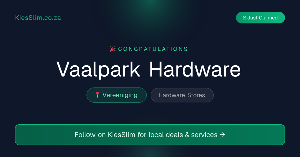 Vaalpark Hardware
