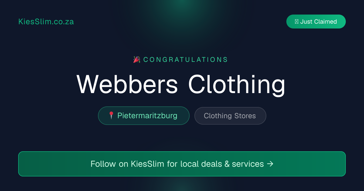 Webbers Clothing